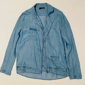 The Kooples Jean-like Tencel Shirt